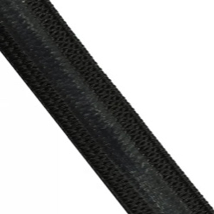 Szilikonos vállpánt szalag 10mm széles - Black (Fekete)